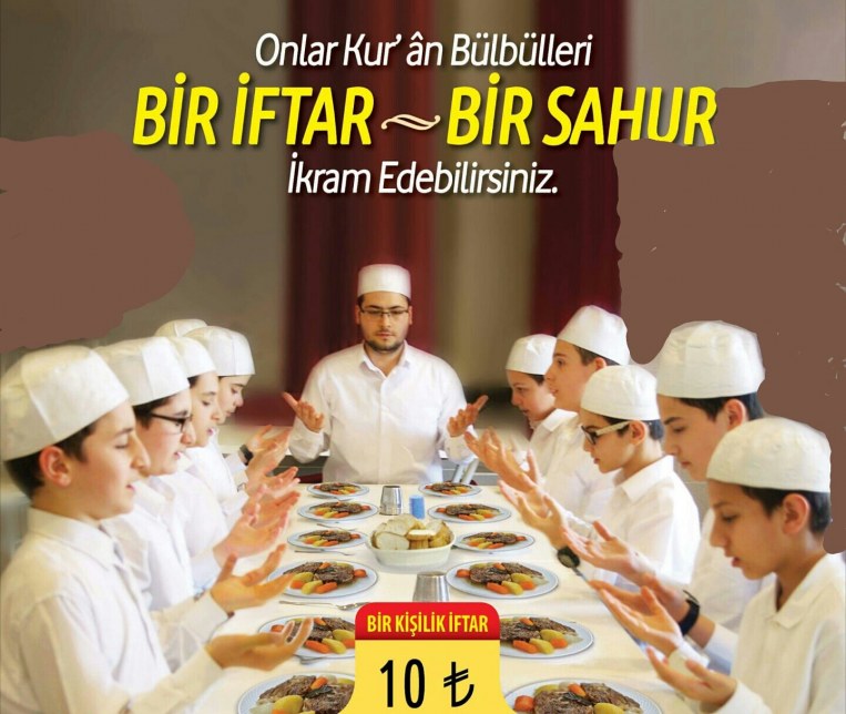 Gelin bu Ramazan’da sizde medreselerimizde bir talebenin yüzünde tebessüm olun.